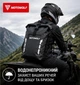 Моторюкзак водонепроникний Roll-Top Motowolf 25 л чорний (00163) - зображення 4