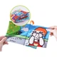 Развивающая игрушка-книжка из ткани Jollybaby для детей от 3 до 12 месяцев, пригодная для жевания, износостойкая, моющаяся, с 3D-эффектом. Подарок. - изображение 2