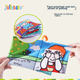 Развивающая игрушка-книжка из ткани Jollybaby для детей от 3 до 12 месяцев, пригодная для жевания, износостойкая, моющаяся, с 3D-эффектом. Подарок. - изображение 5