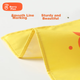 Фартук Babyprints, детский фартук-рубашка, одежда для рисования для малышей, кухонный набор, водонепроницаемый и грязеотталкивающий, с рукавами, милый дизайн с кроликом. - изображение 10