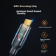 CABLE CREATION CD0707-G, адаптер Type-C на 3,5 мм для наушников, USB-C конвертер, два входа для музыки и звонков, совместим с Apple 15/16 и Huawei Mate60Pro - изображение 5