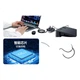 USB-концентратор SAMZHE, док-станция расширения с 4 портами высокой скорости 3.0, удлинительный кабель-конвертер для ноутбука, длина кабеля 0,5 метра (HUB04). - изображение 3