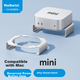 Підставка Haibeisi для Mac mini M4/M4 Pro настільна підтримка охолодження стійка з алюмінієвого сплаву металеві аксесуари - изображение 4