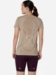 Спортивна футболка для бігу жіноча ASICS Road Seamless SS Top 2012D292-200 S Бежева (4573690001672) - зображення 2