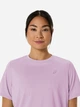 Спортивная футболка для фитнеса женская ASICS Core Ss Top 2012D170-705 L Розовая (4571633993473) - изображение 5