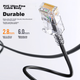 Патч-корд Biaze WX21 Cat 6a 10 Гбит/с 20 м Белый - изображение 8