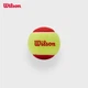 Тренировочные теннисные мячи Wilson для детей и подростков, низкого давления и износостойкие, упаковка из 3 штук. - изображение 6