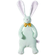 Детская игрушка Auby, плед Constellation Little Rabbit Comfort Blanket, средство для улучшения сна младенцев, плюшевая кукла для новорожденных, подарок в полнолуние. - изображение 4