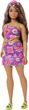 Lalka Mattel Barbie Fashionistas Fioletowy strój w kwiatki JJN57 (194735339990) - obraz 3