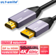 Переходник Ult-Unite DisplayPort - HDMI 4K 60 Гц 1 м Grey - изображение 4