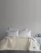 Муслиновое покрывало Dantela Cedric 230 х 240 см. Krem - изображение 2