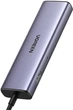 Hub USB Ugreen CM512 USB 3.0 Type-C to 3xUSB 3.0/HDMI 4K@30Hz/RJ45 Gigabit/PD Space Gray (6941876239986) - obraz 2