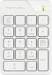 Клавіатура бездротова A4Tech FGK21C Wireless White (4711421994057) - зображення 1