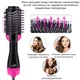 Фен - щетка расческа для укладки волос 3 в 1 One Step Hair Dryer and Styler 7494 (gr_015476) - изображение 8
