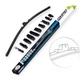 Щетка стеклоочистителя OXIMO multi бескаркасная 700 мм + 7 адаптеров - изображение 1
