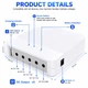 ИБП для роутера WGP UPS 203 на 13200 mAh 5V 9V 12V 12V 19V (2000106) - изображение 3