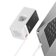 Зарядний пристрій — станція живлення Baseus PowerCombo Digital PowerStrip 65W 80 см - изображение 3