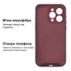 Чехол силиконовый Silicone Case Full Size с микрофиброй для iPhone 16 Pro Max защита от повреждений 73.Plum MC-11592 - изображение 7