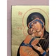 Греческая писаная Владимирская икона Божией Матери 16,5×23 см - изображение 6