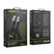 Кабель USB YOKI SOLID YK-SO15 Type-C to Type-C 60W 1.2m с защитой от изломов стойкие коннекторы черный - изображение 5