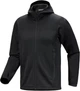 Флісова кофта Arc’teryx Naga Hoody Full Zip L Black - зображення 1