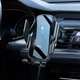 Автотримач Hoco CA202 Plus бездротова зарядка 15 W для смартфонів 4.5-7 дюймів чорно-сірий - зображення 10