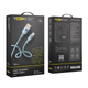 Кабель USB YOKI SILICONE YK-SI50 Type-C 3A 1.2m прочный с защитой от изломов для быстрой зарядки серый - изображение 7