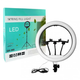 Лампа Fill Light 36 см для онлайн трансляций с держателями для смартфонов черная - изображение 3