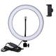 Лампа Fill Light 20cm QX-200 кольцевая с USB управлением яркостью для смартфонов и камер черная - изображение 3