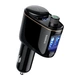 FM-трансмітер Baseus S-06 Bluetooth MP3-плеєр Чорний (CCHC000001) - зображення 1