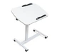 Стол-подставка для ноутбука Voltronic Table TB60B прикроватный, высота 70-90см, столешница 60х40см, White - изображение 1