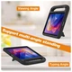 Детский чехол Kids Case Tab на планшет POCO Pad C1 (9.7") / черный - изображение 4
