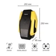 Автокомпресор GEMIX Model G black/yellow поршневий з сумкою, цифровий манометр, функція AUTOSTOP, ліхтарик, 35 л/хв - зображення 2