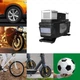 Автокомпрессор GEMIX Model I двухпоршневой с сумкой, цифровой манометр, функция AUTOSTOP, фонарик чорний - изображение 8