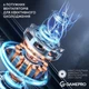 Тримач для ноутбука GamePro CP660 з охолодженням 6 вентиляторів 70 мм 2400 об/хв 2xUSB RGB Чорний (CP660) - зображення 9
