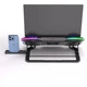 Тримач для ноутбука GamePro CP1450 з 5 вентиляторами RGB-підсвічуванням і LCD-дисплеєм Чорний (CP1450) - зображення 8