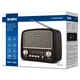 Радіоприймач SVEN SRP-555 Grey FM/AM/SW, USB, microSD, ліхтарик - зображення 7