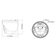 IP-відеокамера 4Mp TVT TD-9545C4-A-PA(PE/AW3) White f=2.8mm, ІЧ+LED-підсвічування, з мікрофоном (77-00488) - зображення 2