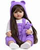 Реалистичная кукла Реборн 55 см полностью виниловая Doll Reborn Baby К0100217 - изображение 1