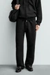 Щільні джогери Zara класичного крою чорний 4393/401/800 L - изображение 2