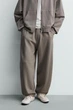 Штани джогери Zara Baloon Fit сірий 3443/425/811 L - изображение 2