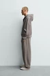 Штани джогери Zara Baloon Fit сірий 3443/425/811 L - изображение 4