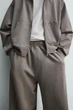 Штани джогери Zara Baloon Fit сірий 3443/425/811 L - изображение 5