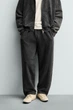 Штани джогери Zara Baloon Fit темний сірий 3443/425/898 L - зображення 2