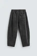 Штани джогери Zara Baloon Fit темний сірий 3443/425/898 L - зображення 8