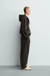 Штани джогери Zara Baloon Fit темний сірий 3443/425/716 L - изображение 4