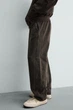 Штани джогери Zara Baloon Fit темний сірий 3443/425/716 L - изображение 5