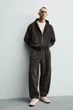 Штани джогери Zara Baloon Fit темний сірий 3443/425/716 L - изображение 6