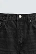 Джинси Zara Slim Cropped Fit темний сірий 4806/400/822 36 - изображение 7