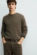 Светр Zara з вовни та кашеміру оливковий 2893/407/515 M - зображення 5